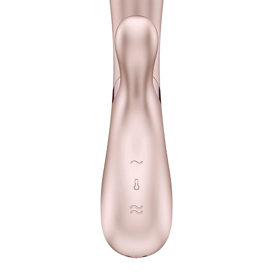 Вібратор-кролик із підігрівом Satisfyer Hot Lover Nude