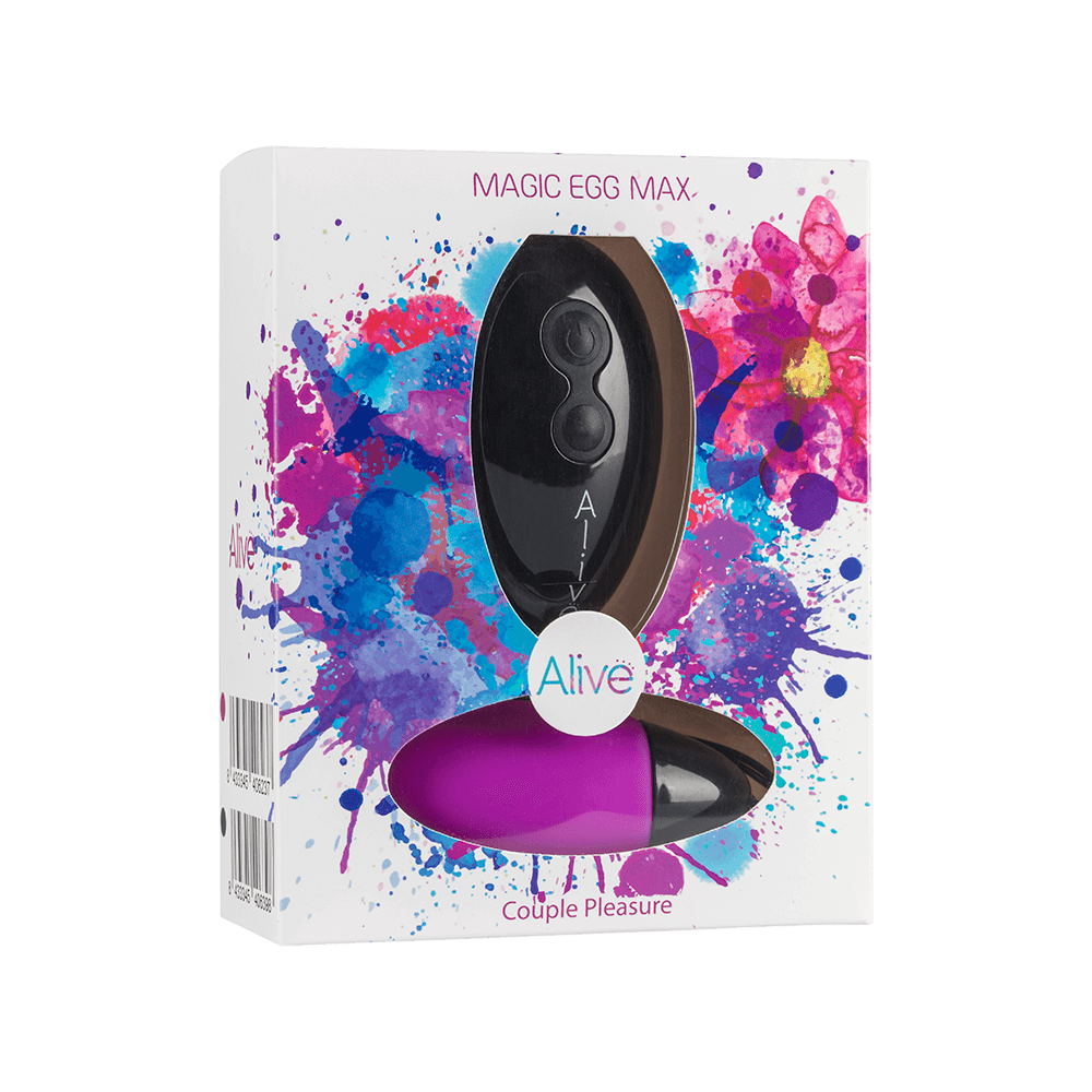 Потужне віброяйце Alive Magic Egg MAX Violet з пультом ДК