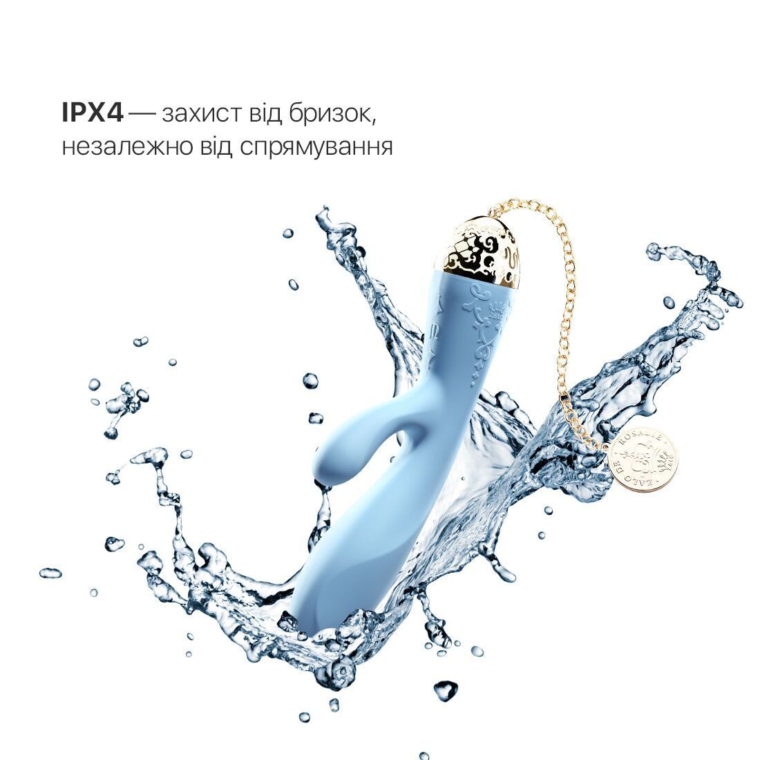 Смартвібратор-кролик Zalo &mdash; Rosalie Royal Blue