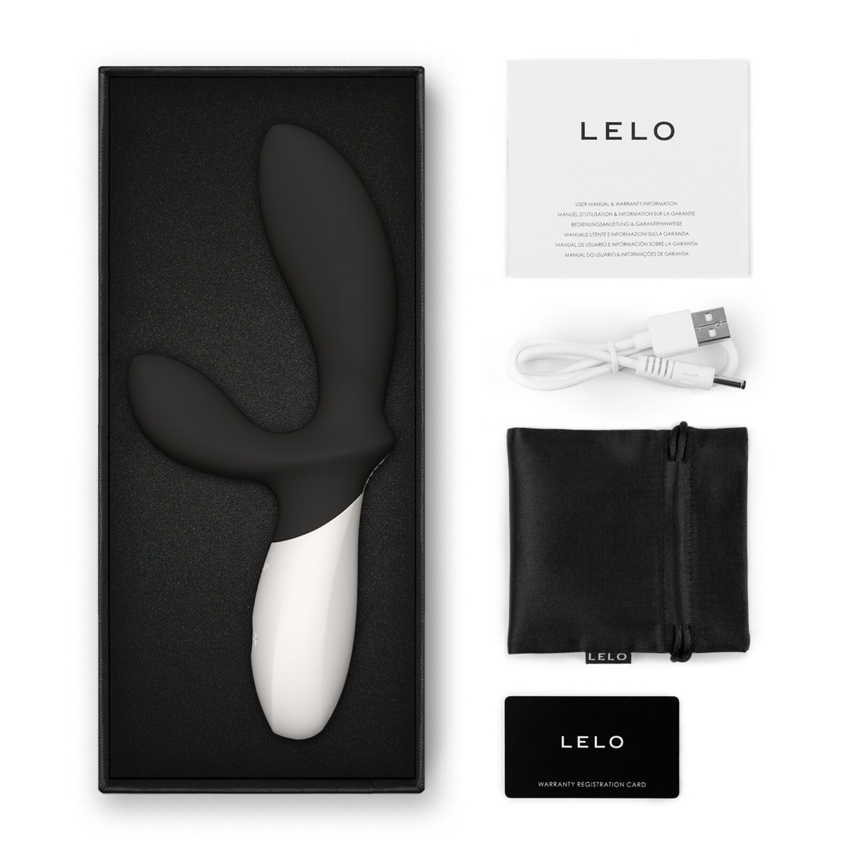 Масажер простати LELO Loki Wave 2 Black