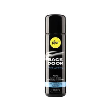 Анальна змазка pjur BACK DOOR Moisturising 250 мл, на водній основі, з гіалуроном, ефект силікону