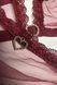 Комплект Passion BELISSANA SET burgundy S