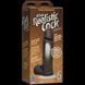 Фалоімітатор Doc Johnson The Realistic Cock 6 inch Black - ULTRASKYN, Vac-U-Lock, діаметр 4,3 см