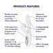 Вакуумный вибратор-кролик Satisfyer Pro+ G-Spot Generation 2 White для стимуляции клитора и зоны G