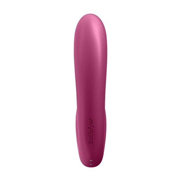 Вакуумный смарт-вибратор Satisfyer Sunray Berry, 4 положение ствола