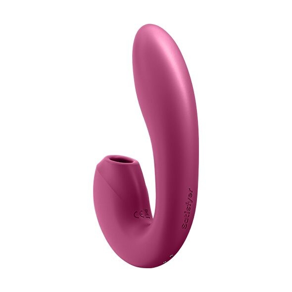 Вакуумный смарт-вибратор Satisfyer Sunray Berry, 4 положение ствола