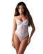 Боди Obsessive Alissium Teddy, лиф с мягкой чашкой, высокие вырезы для ног, XS/S