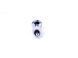Анальная пробка Jewellery Silver Plug Disco Flashlight, 2,7 см