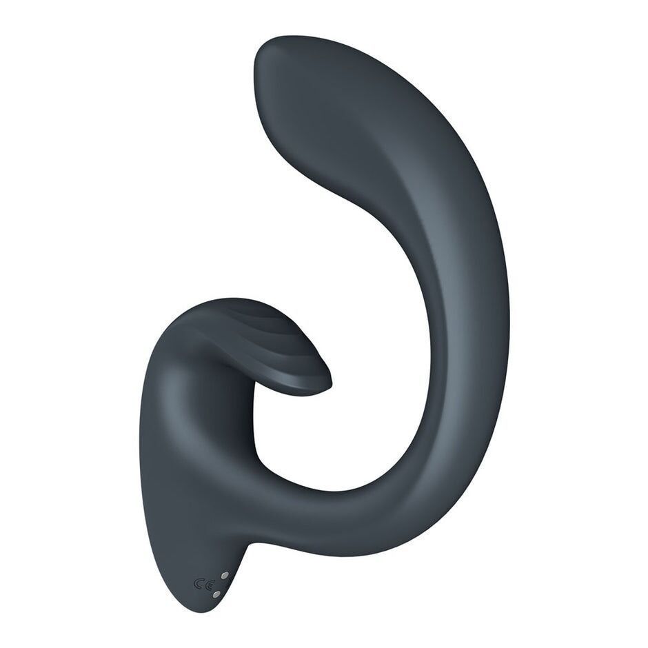 Вагинально-клиторальный вибратор Satisfyer G for Goddess 1 Dark Grey, 2 мотора