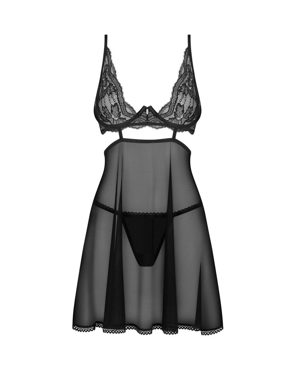 Бебі-дол Obsessive Nutris babydoll & thong  , XS/S
