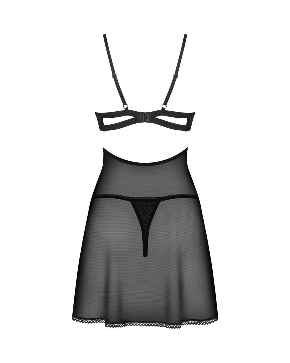 Бебі-дол Obsessive Nutris babydoll & thong  , XS/S