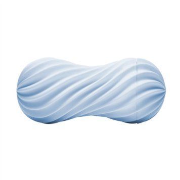 Мастурбатор Tenga FLEX Bubbly Blue с изменяемой интенсивностью, можно скручивать, вакуум