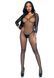 Бодистокинг Leg Avenue V Front Bodystocking One size Black, мелкая сетка, доступ
