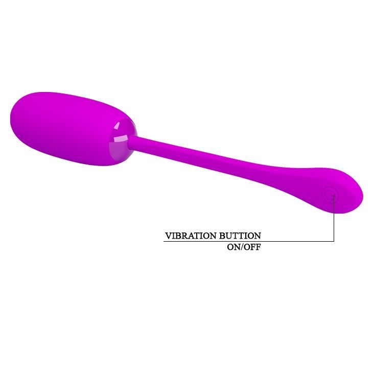 Виброяйцо Pretty Love Julius Vibrating Egg Purple, 72 г