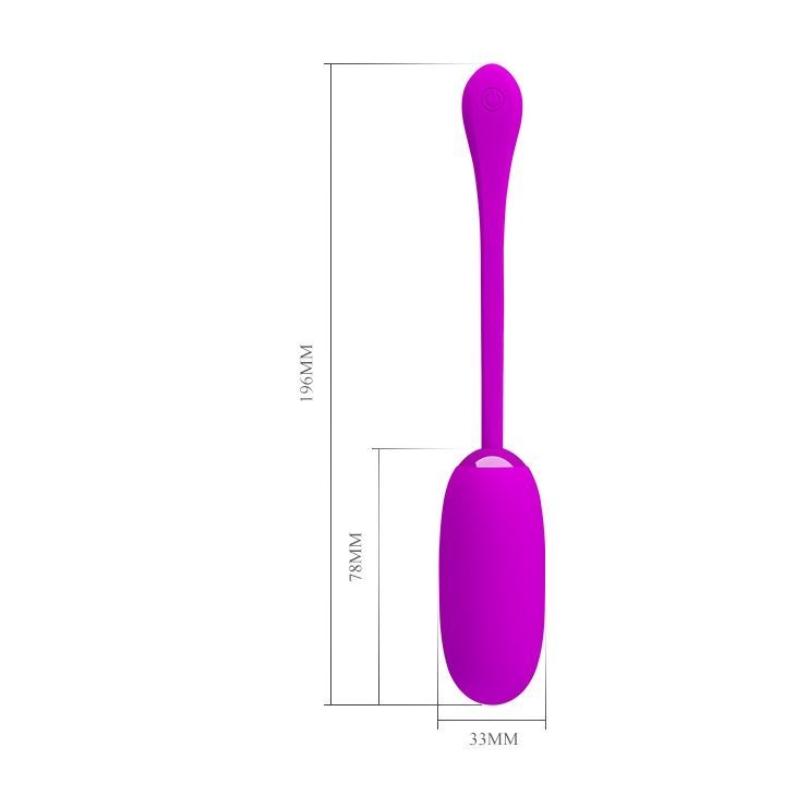 Виброяйцо Pretty Love Julius Vibrating Egg Purple, 72 г