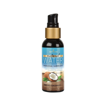 Змазка на водній основі Sensuva Natural Water-Based Exotic Coconut (57мл) без гліцерину та парабенів