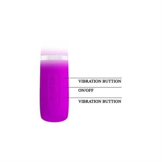 Вибратор-кролик Pretty Love Thomas Vibrator Purple